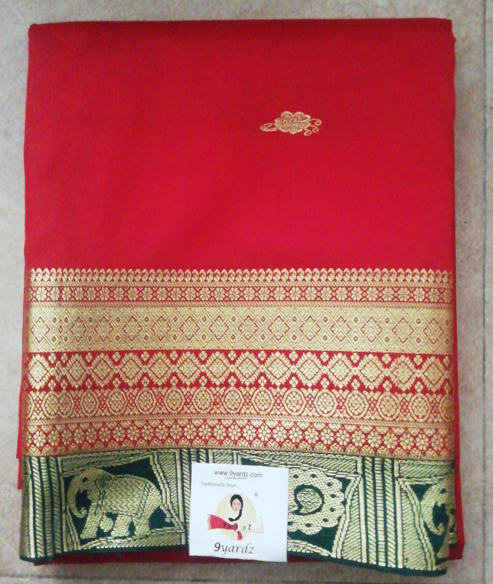 Pavadai poly silk 36"
