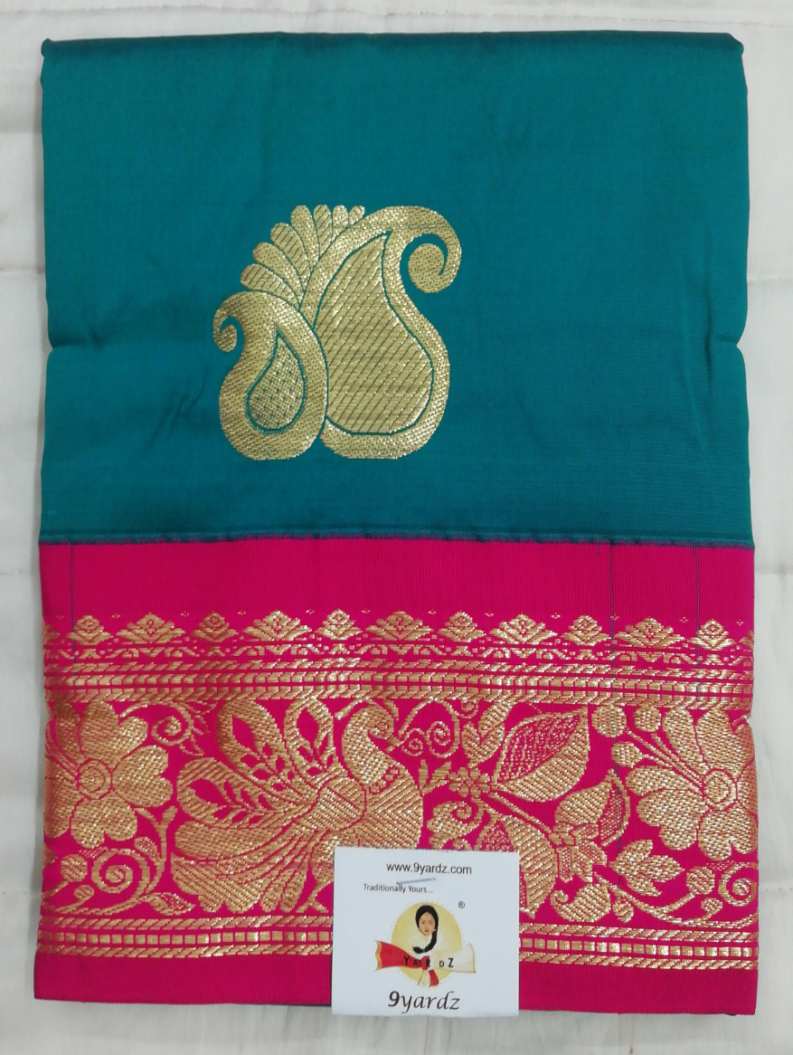 Pavadai poly silk 36"