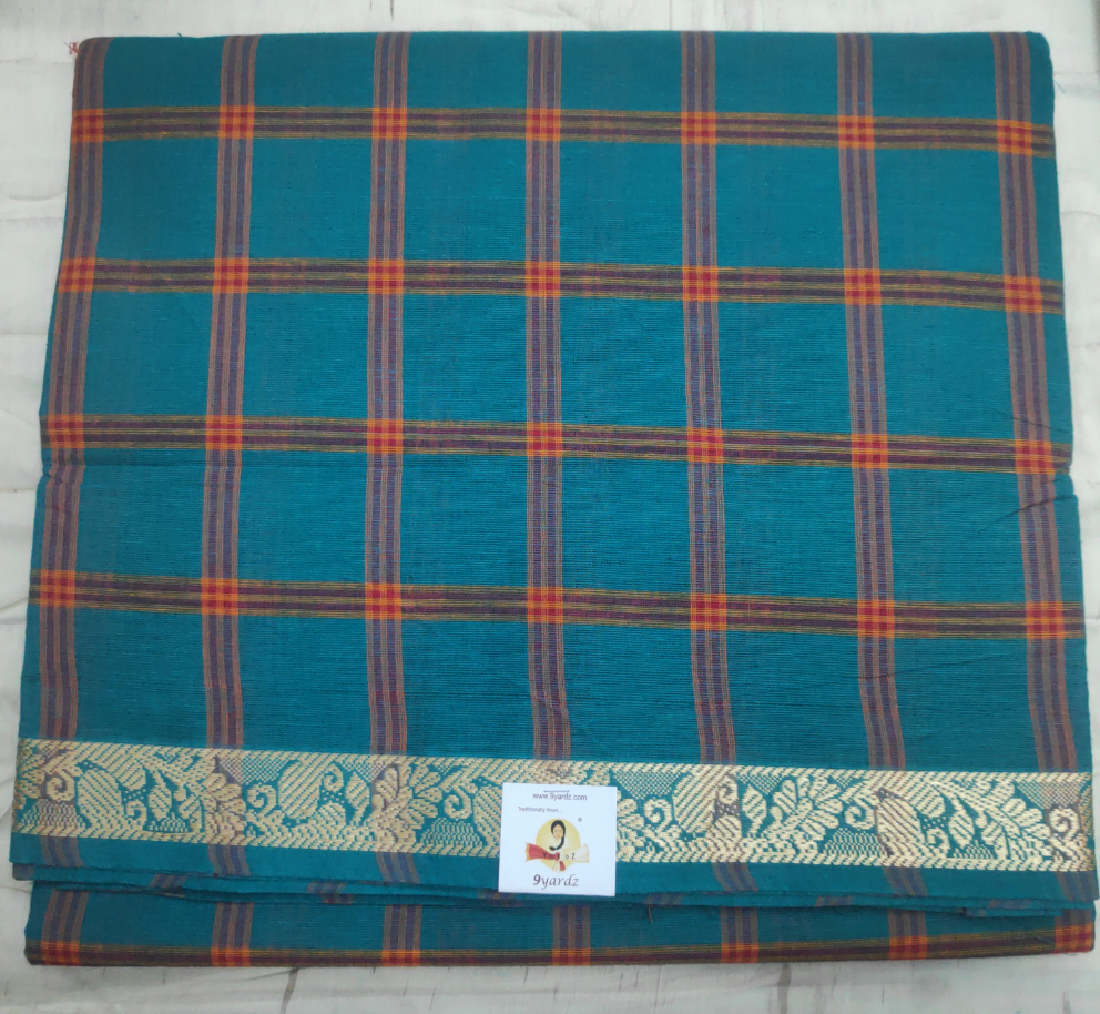 Chettinadu / Karaikudi cotton 10.5 yards madisar