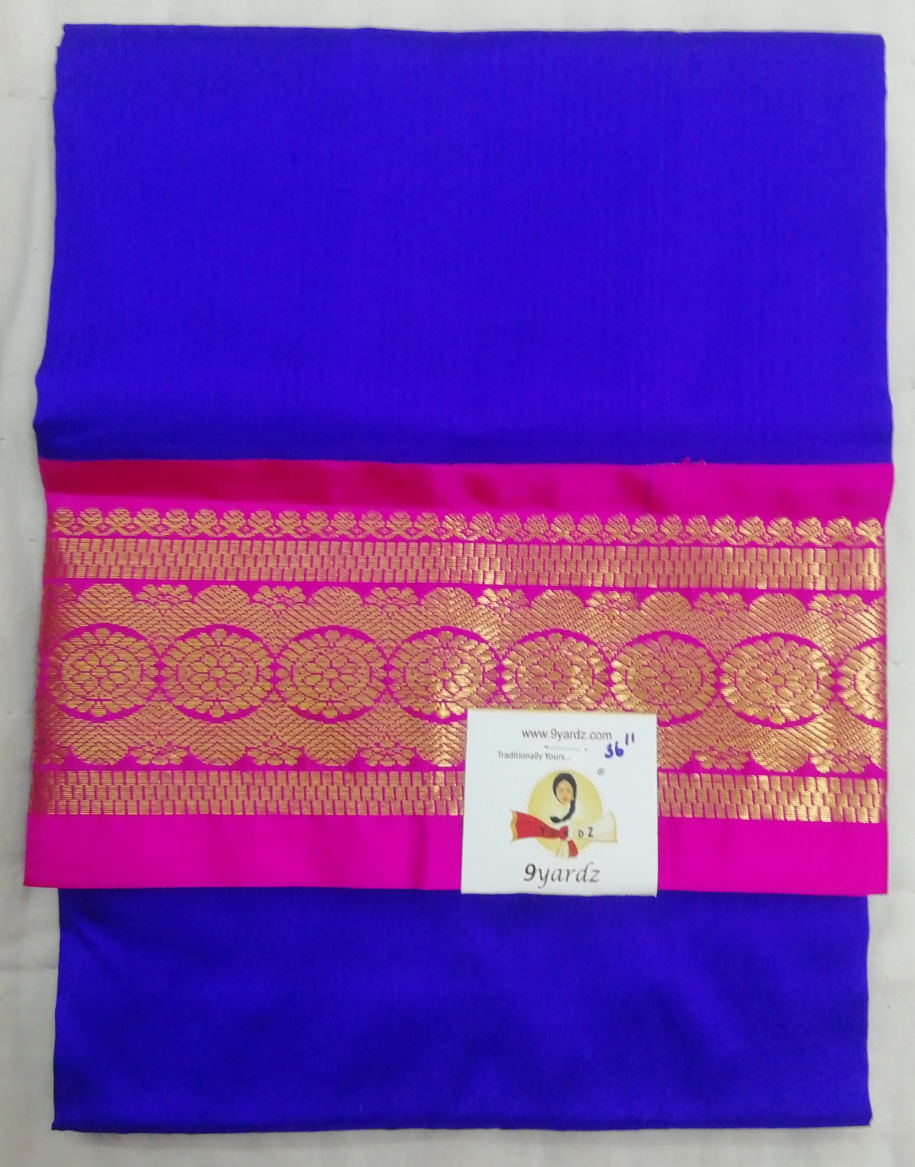 Pattu Pavadai Pure silk 36"
