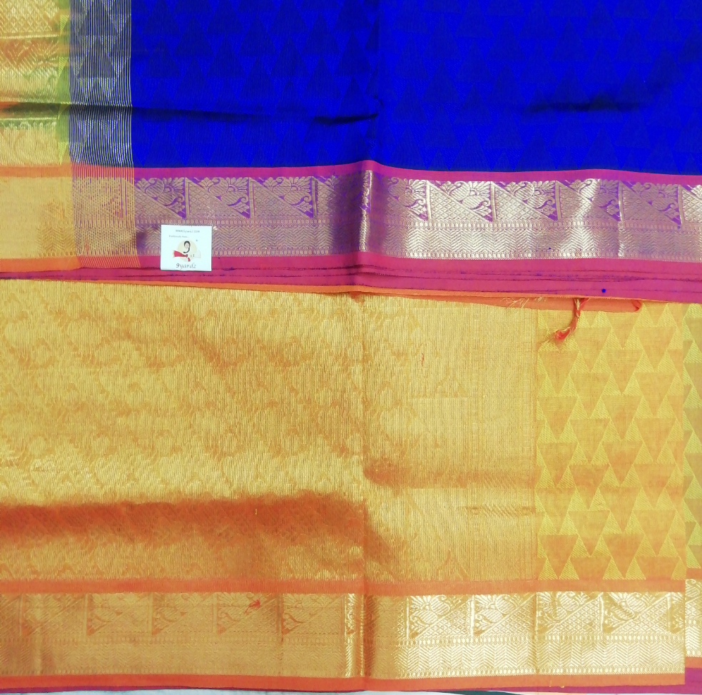 Rich Pallu Silk Cotton 6yardz
