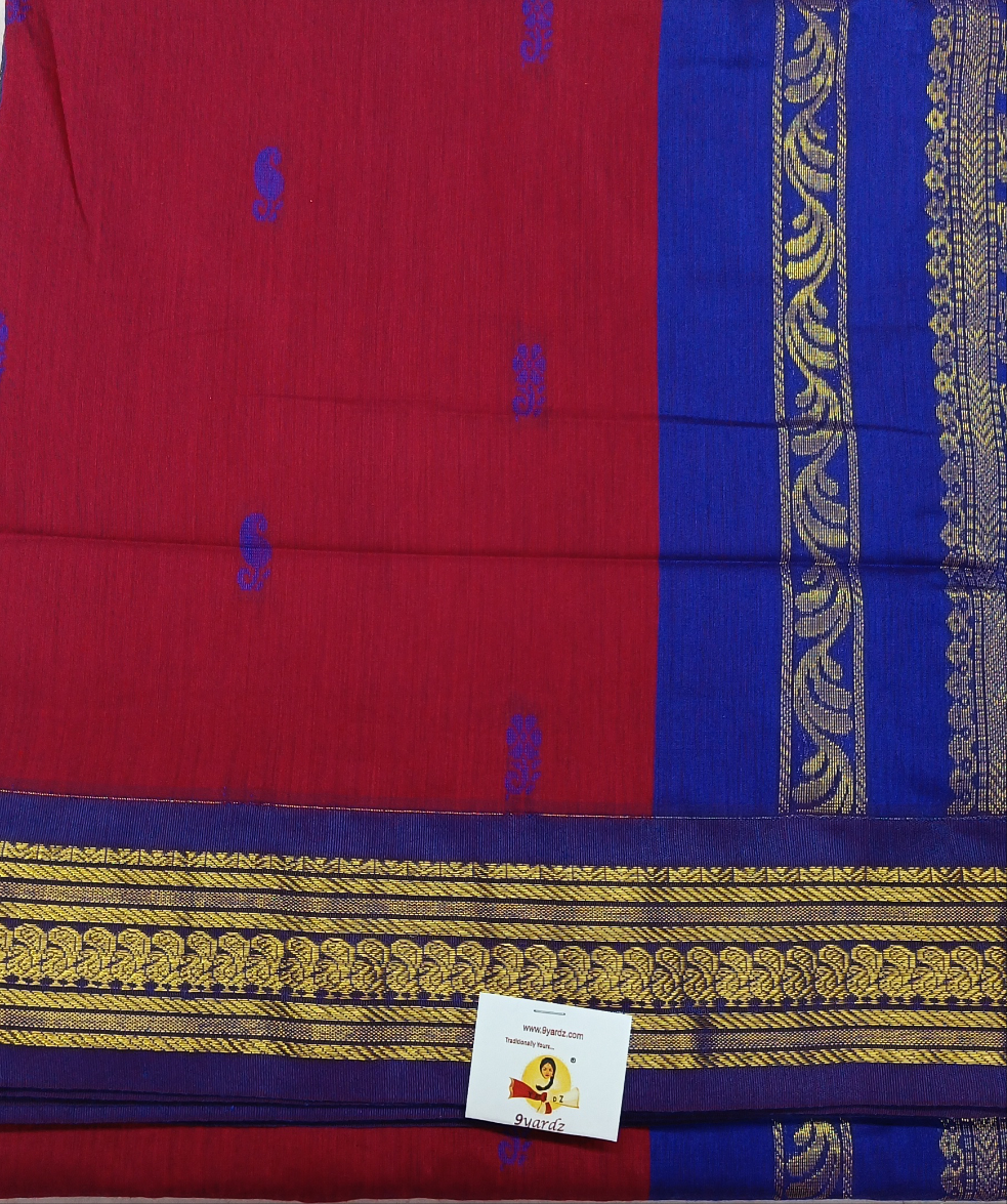 Kalyani Cotton Butta  9.5yards