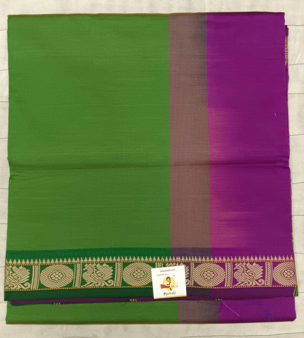 Semi silk cotton 6Yards