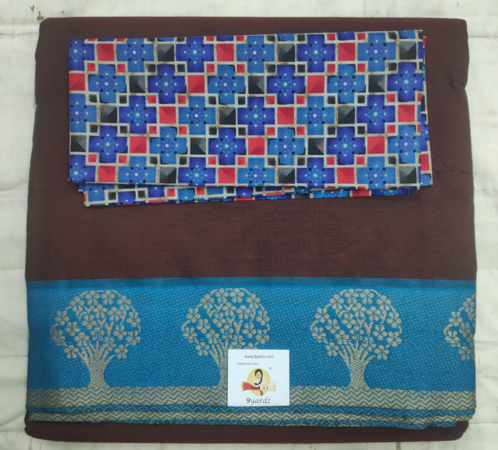 Arupukottai cotton 10 yards madisar
