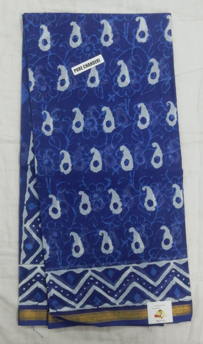Chanderi cotton 6 yards