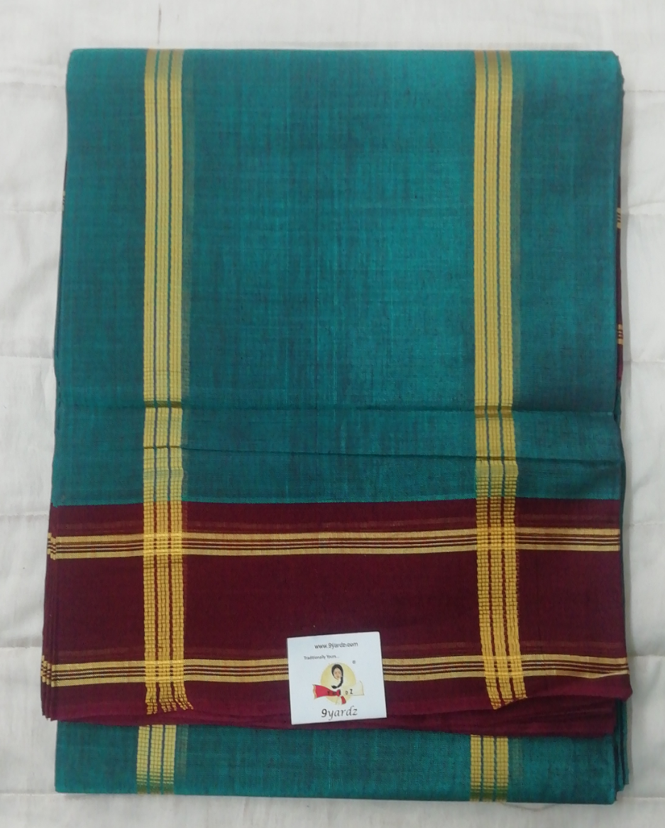 Devendra 10 yards with contrast border