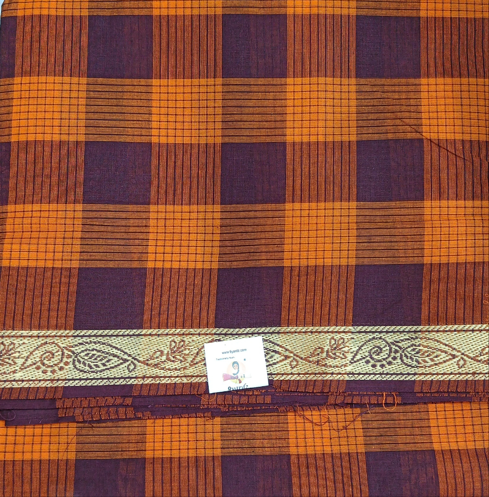 Chettinadu / Karaikudi cotton 10.5 yards madisar