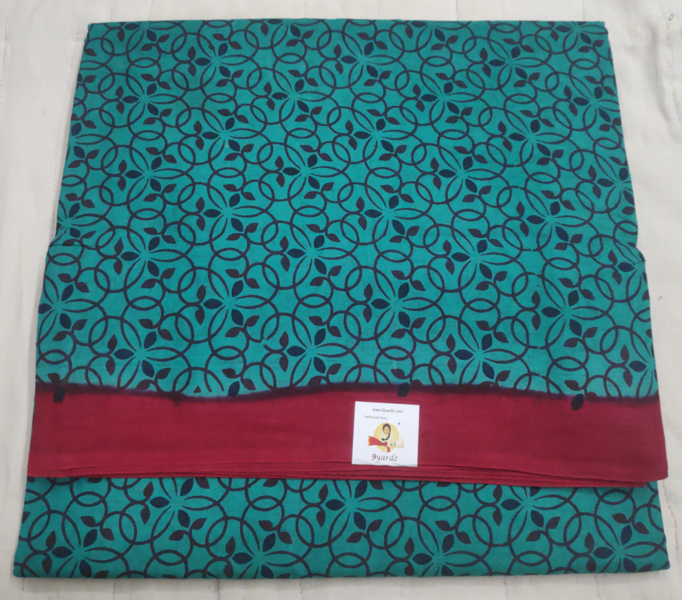 Sungudi cotton 10.5 yards madisar