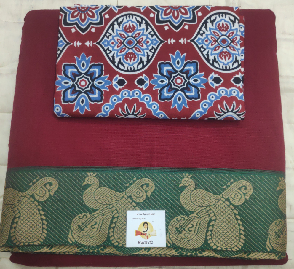 Arupukottai cotton 10 yards madisar