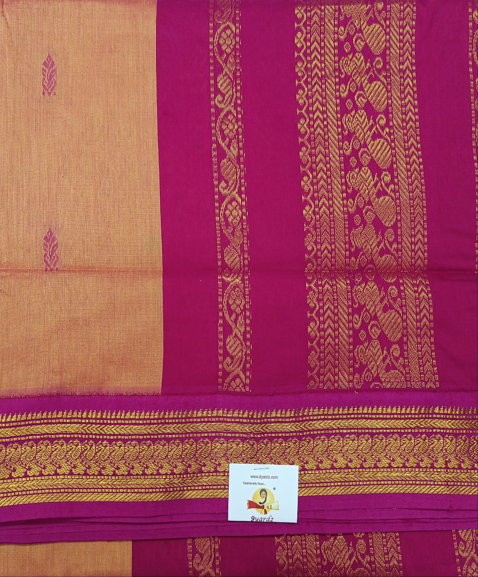 Kalyani Cotton Butta  9.5yards
