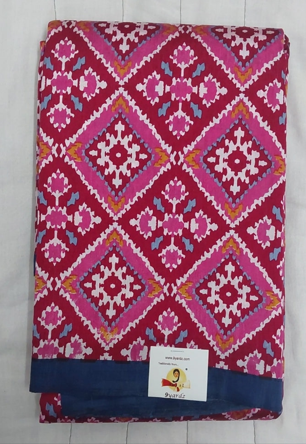 Printed Silk 9.5 yards