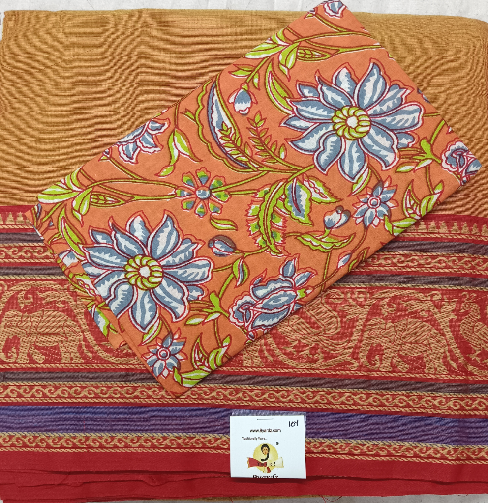 Arupukottai cotton 10 yards madisar