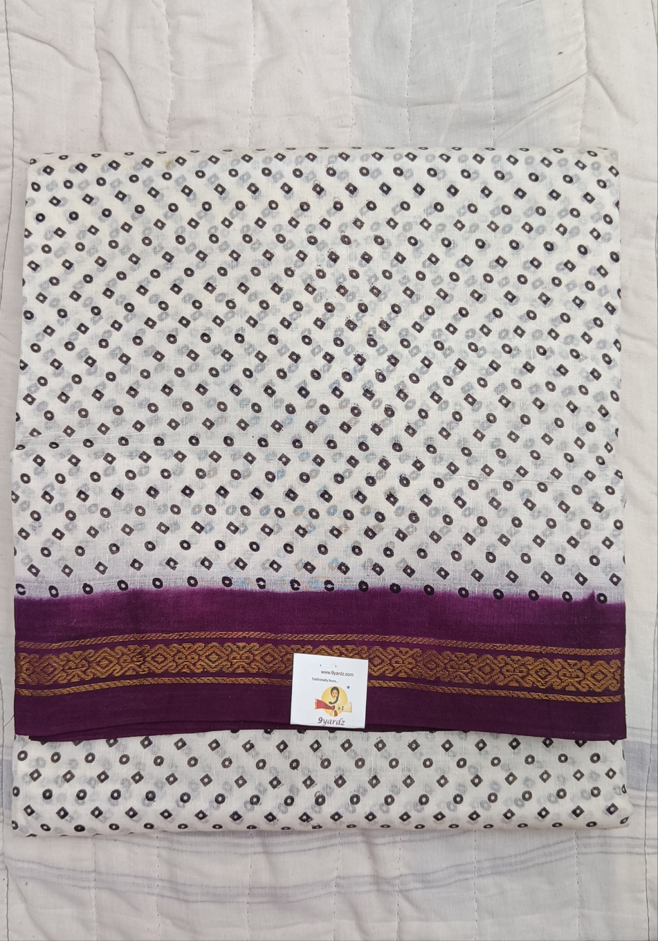 Sungudi cotton 12 yardz