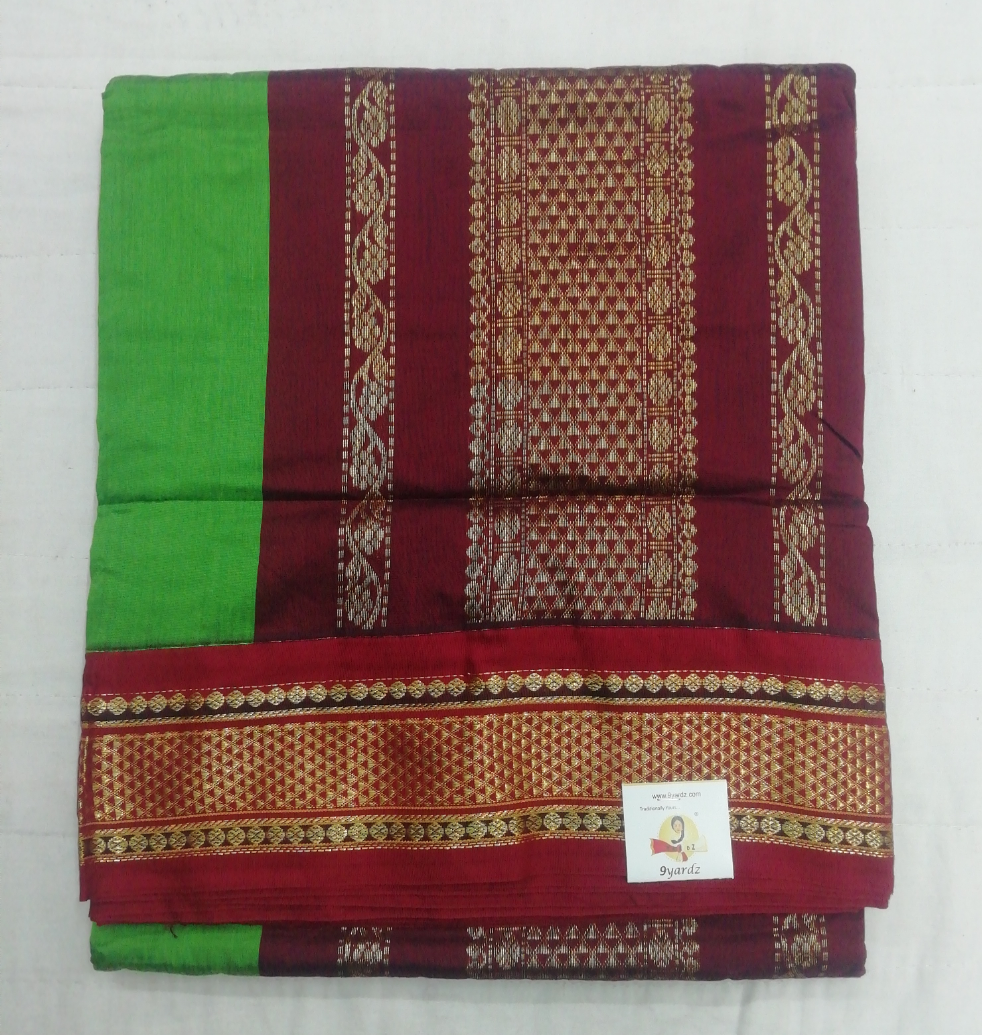 Kalyani Cotton 8.8 metres/ 9.5 yards madisar