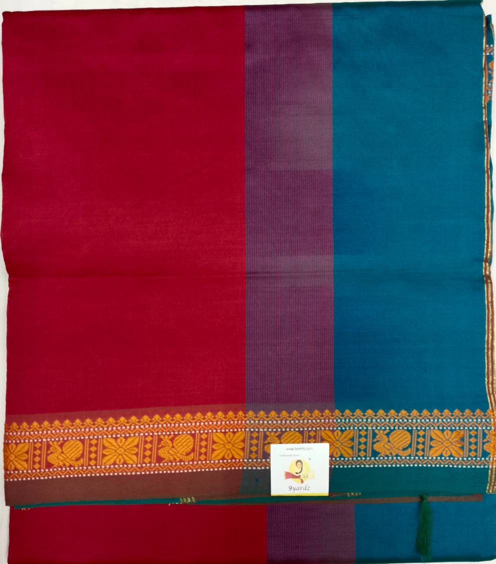 Semi silk cotton 6Yards