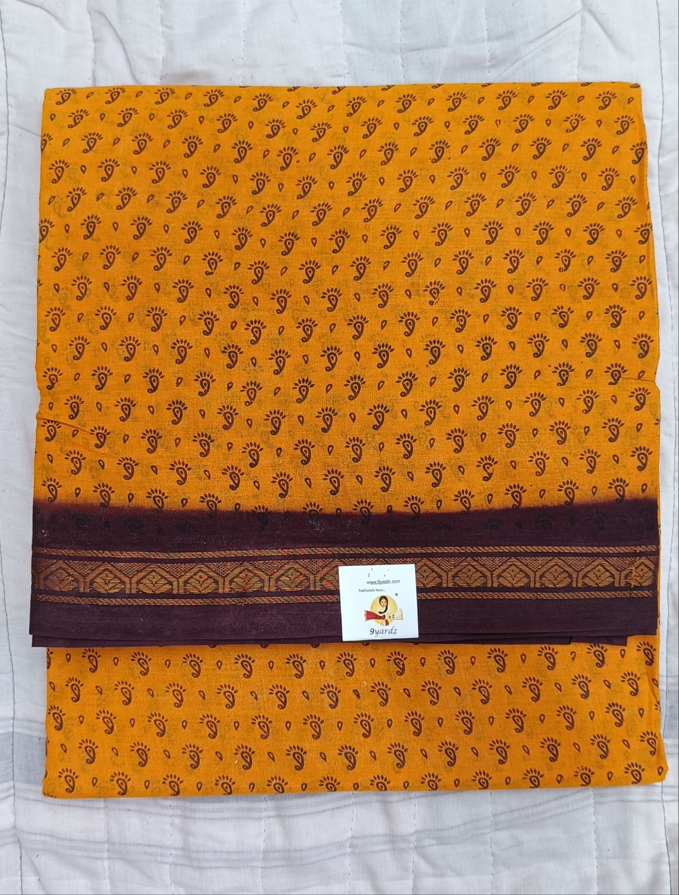 Sungudi cotton 12 yardz