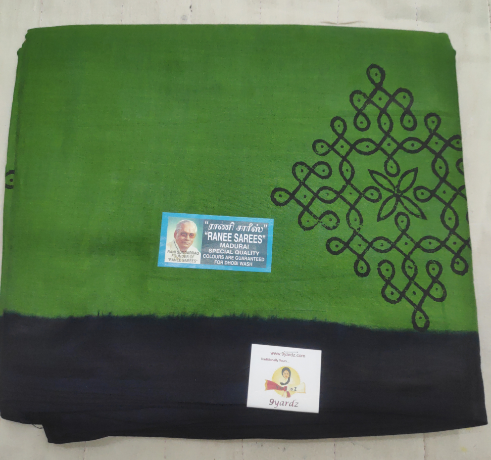 Ranee voyal saree 10.5yardz(9.8mtrs)