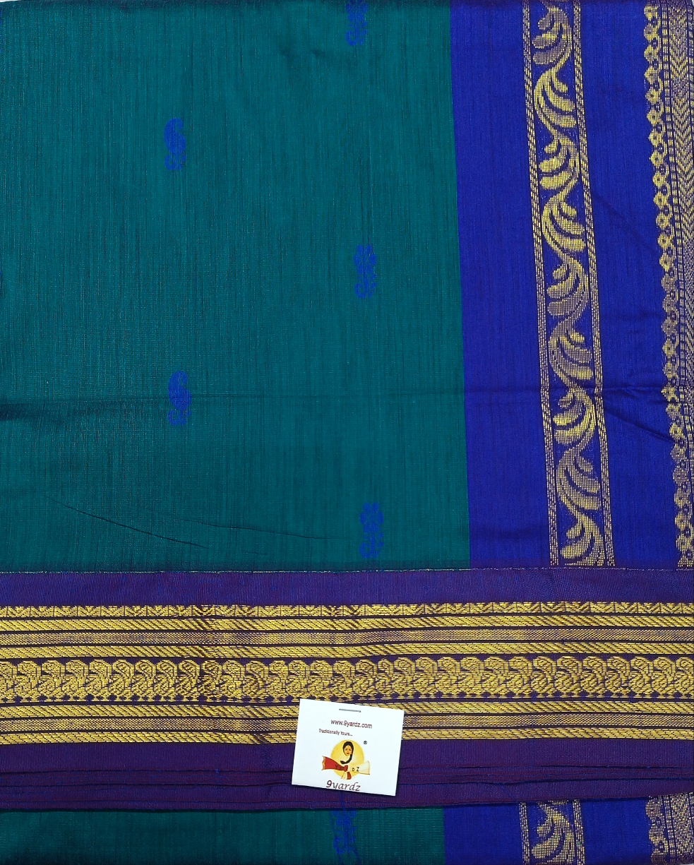 Kalyani Cotton Butta  9.5yards