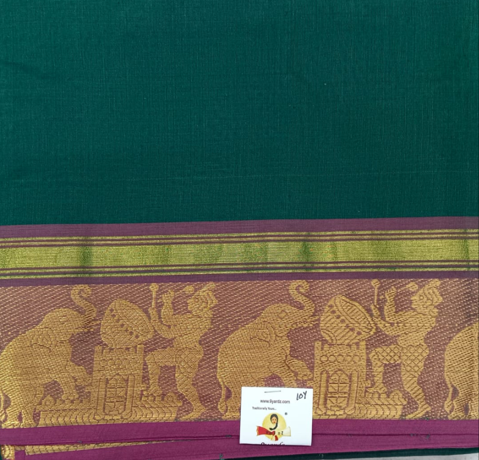Arupukottai cotton 10 yards madisar