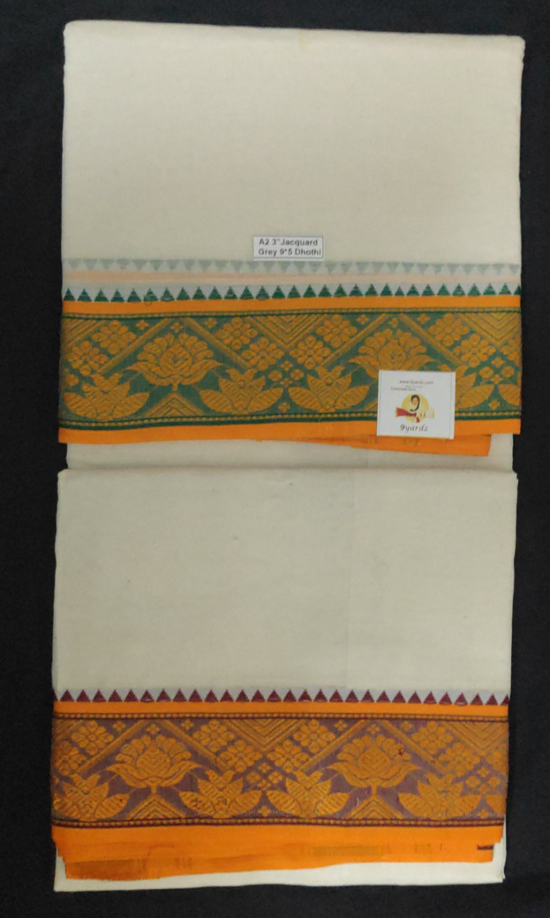 Nagari Cotton Dhothi 9*5