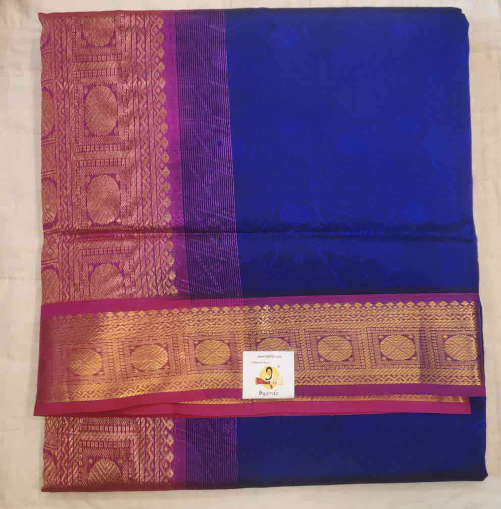 Pure silk cotton- embossed, 10 yards madisar