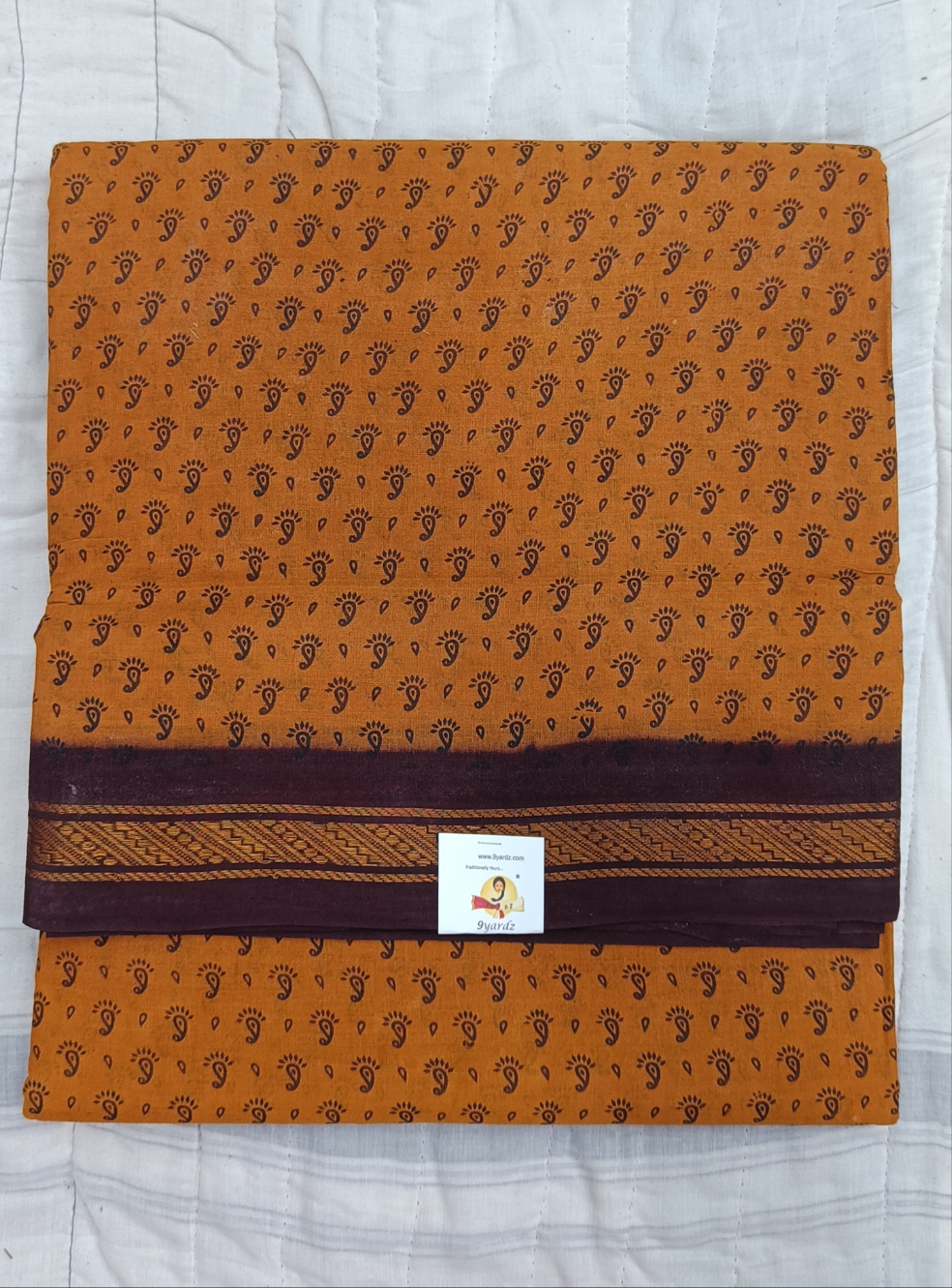 Sungudi cotton 12 yardz