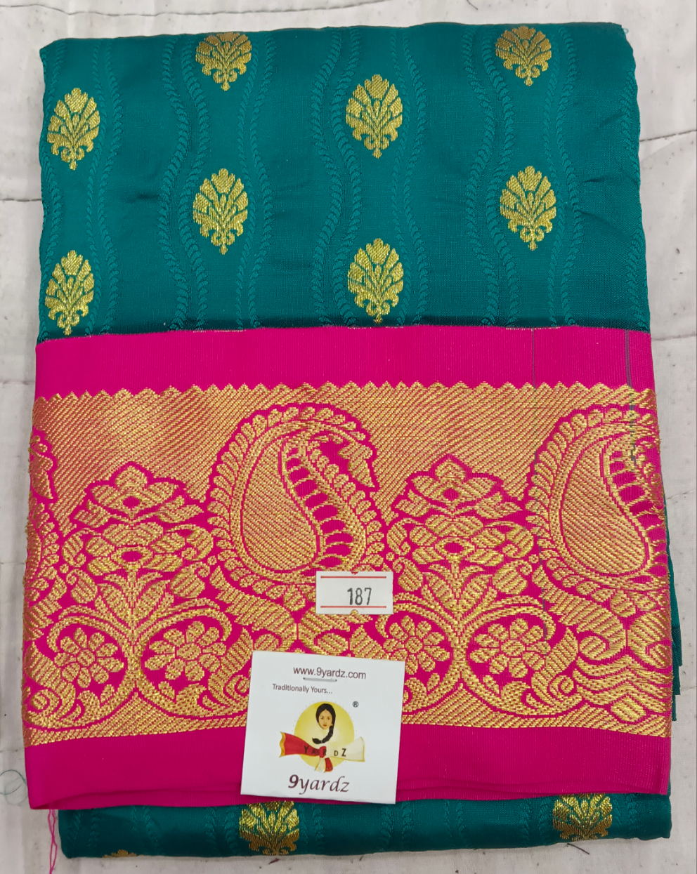Pavadai poly silk 36"