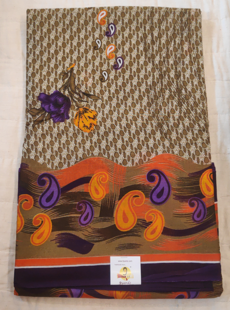 Erode cotton 10.5 yards madisar