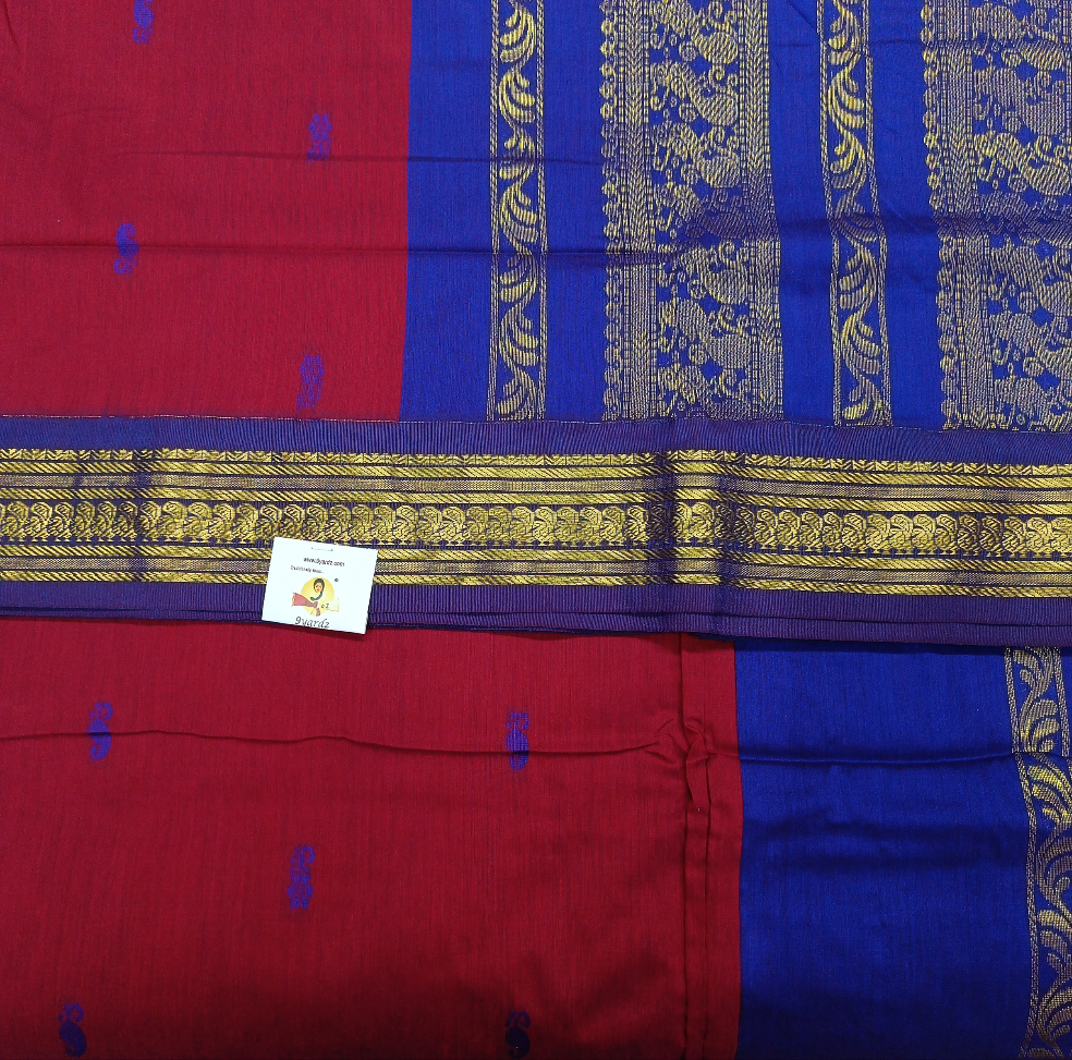 Kalyani Cotton Butta  9.5yards