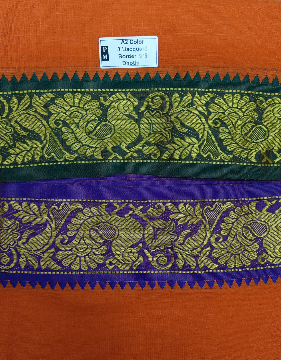 Cotton Colour  Dhothi 9*5