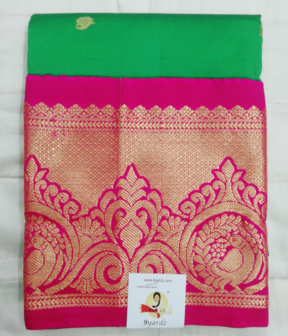 Pavadai poly silk 36"