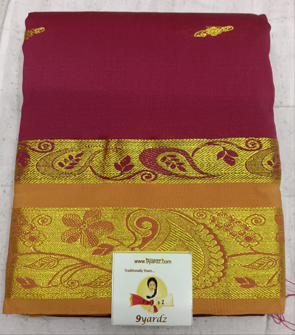 Pavadai poly silk 27"