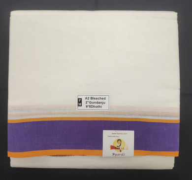 Nagari Cotton Dhothi 9*5