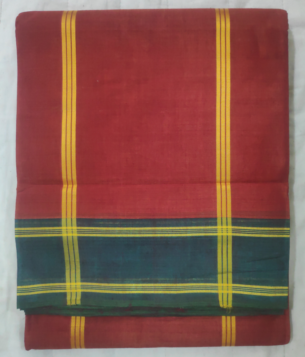 Devendra 10 yards with contrast border