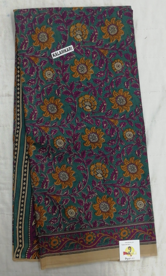 Kalamkari cotton 6 yards