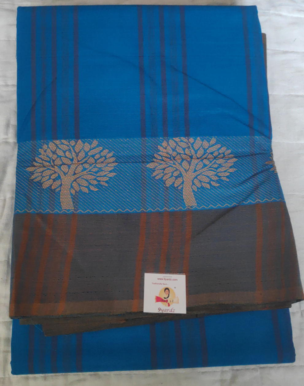 Chettinadu / Karaikudi cotton 9.5 yards madisar