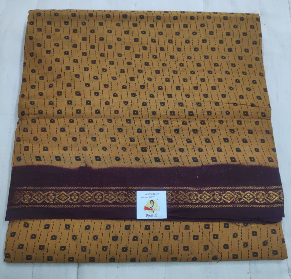 Sungudi cotton 10.5 yards madisar