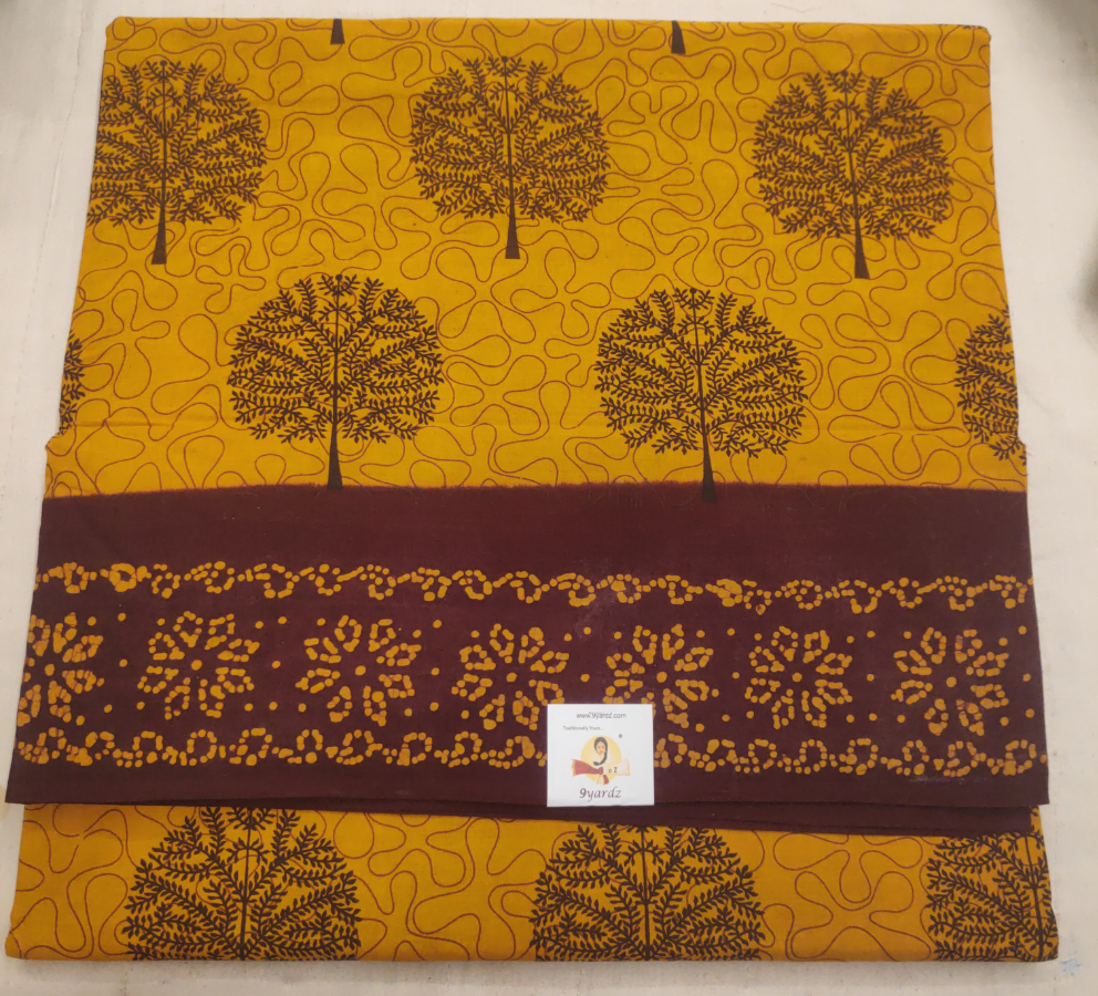 Sungudi cotton 10.5 yards madisar