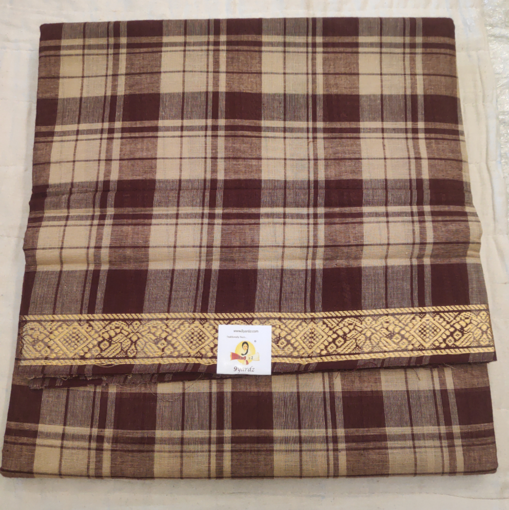 Chettinadu / Karaikudi cotton 10.5 yards madisar