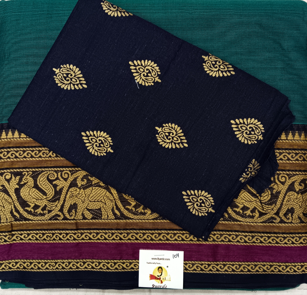 Arupukottai cotton 10 yards madisar