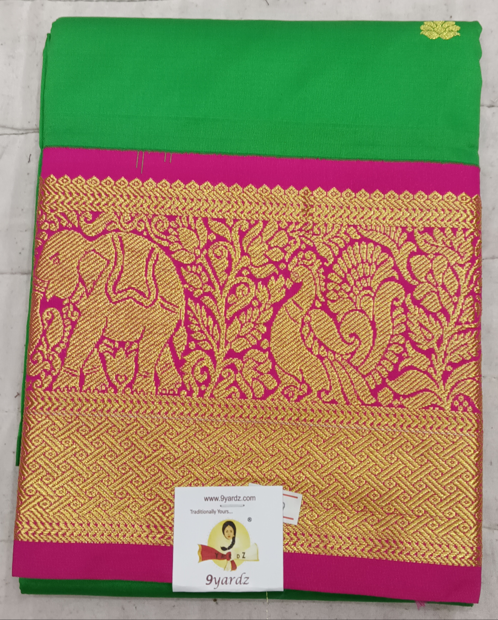 Pavadai poly silk 36"