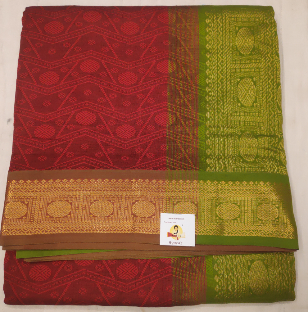 Semi Silk cotton Madisar Embossed