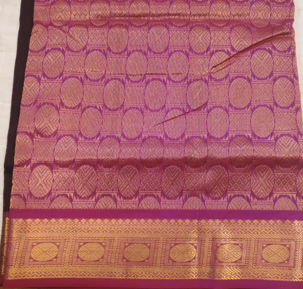 Pure silk cotton- embossed, 10 yards madisar