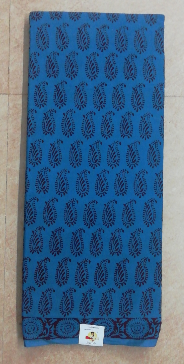 Baag/soft cotton Madisar 11 yards
