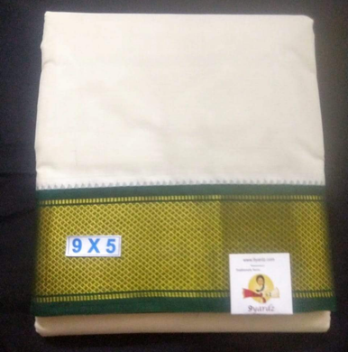 Pure cotton Muhurtham 16kann dhoti 9*5