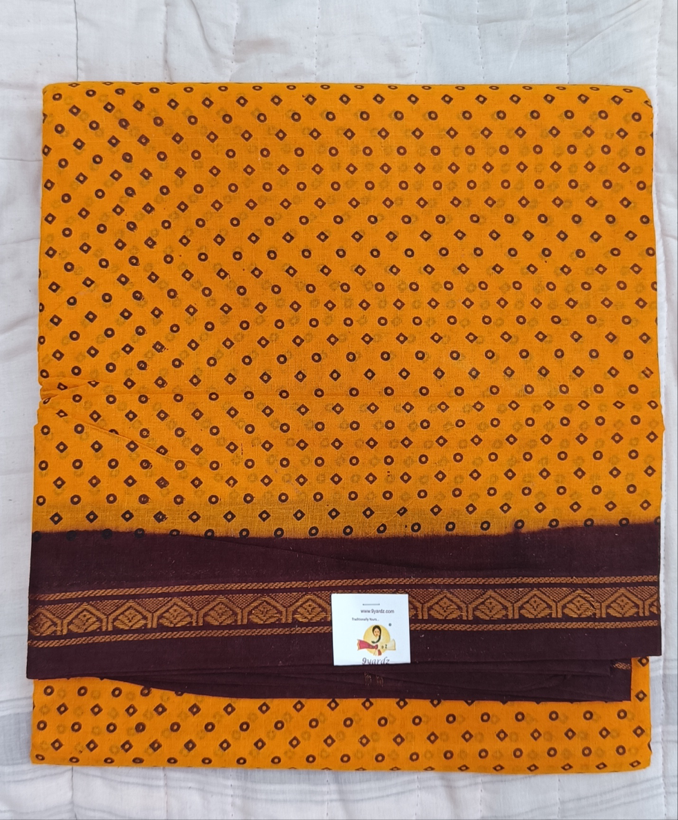 Sungudi cotton 12 yardz