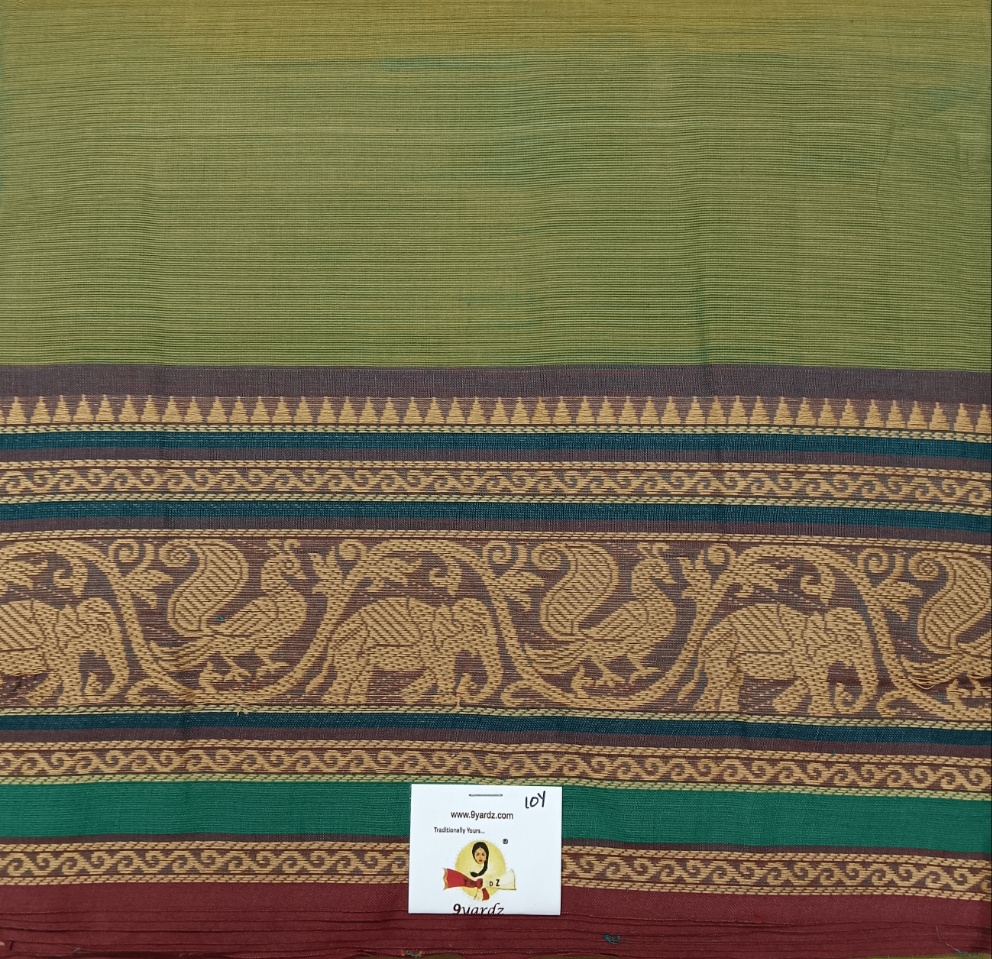 Arupukottai cotton 10 yards madisar