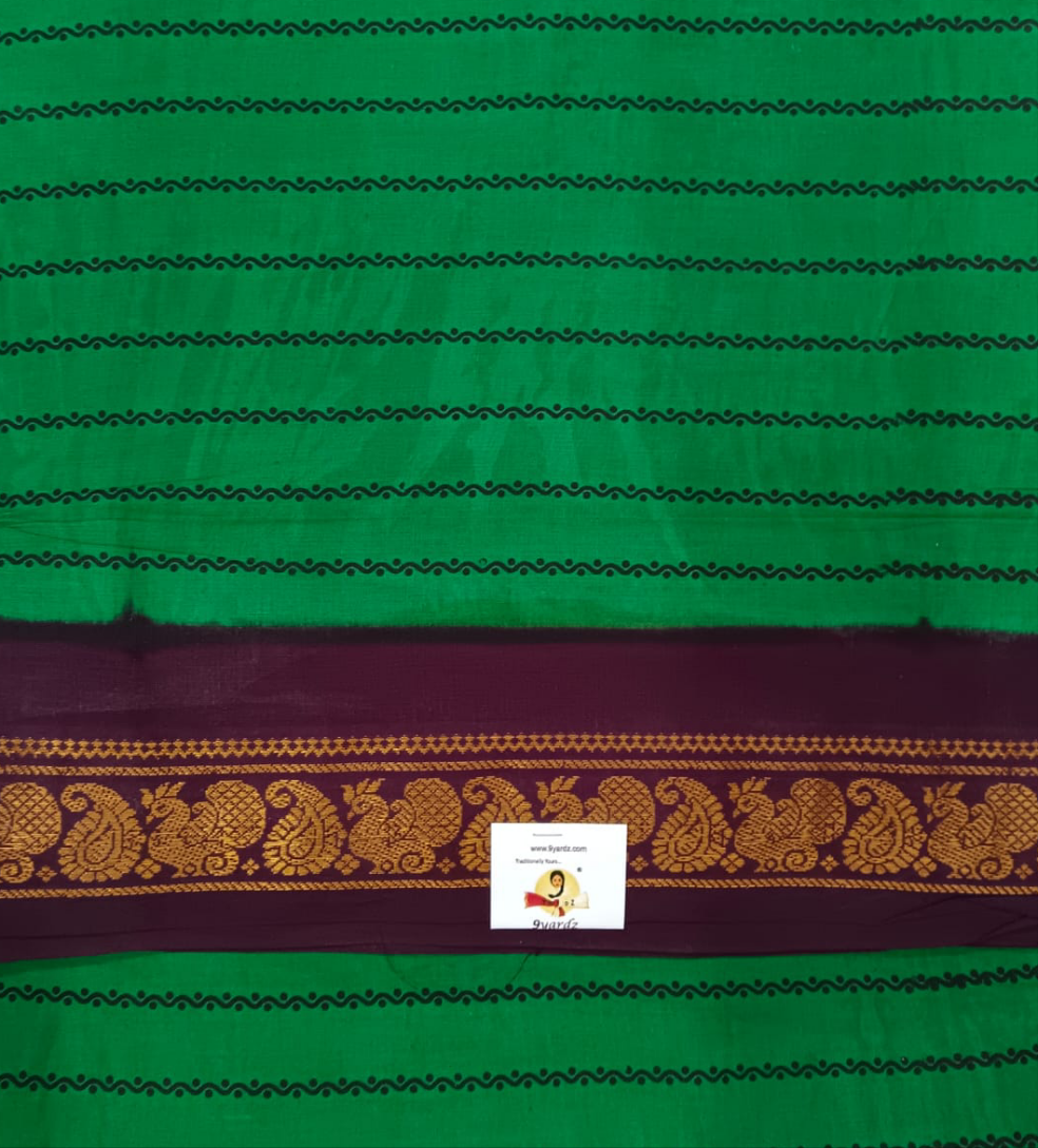 Sungudi cotton 9.5 yards madisar