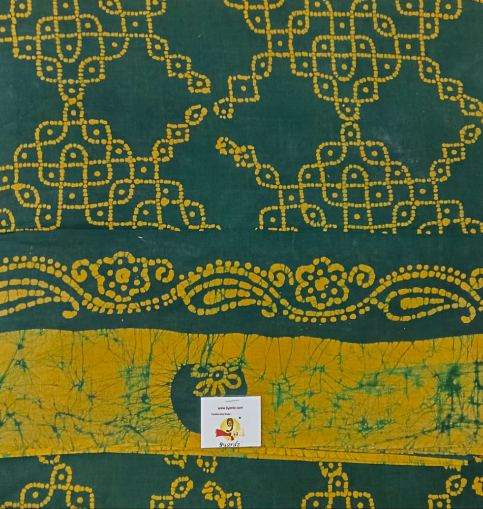 Sungudi cotton 9.5 yards madisar