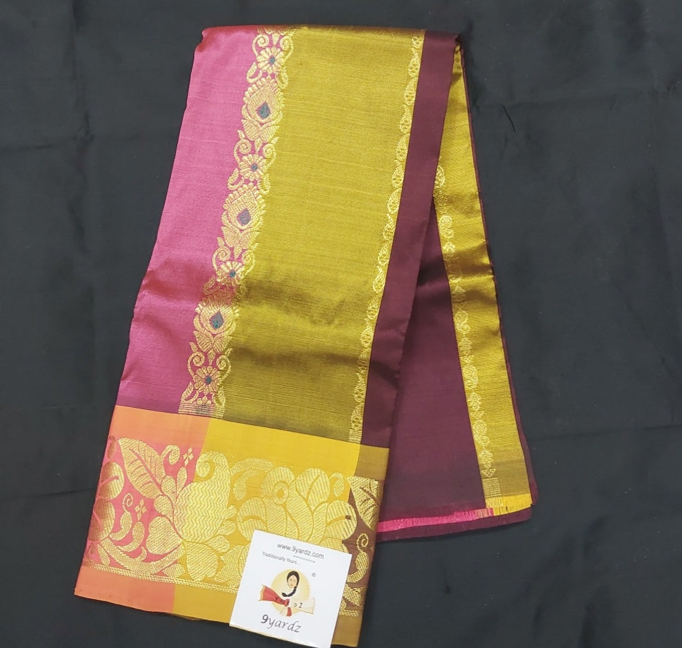 Pattu Pavadai Pure silk 19"